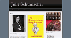 Desktop Screenshot of julieschumacher.com